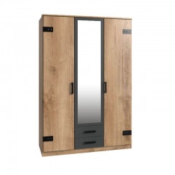 Riidekapp Cork/Liverpool (tammeplank) 135cm