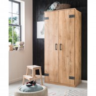 Riidekapp Liverpool (tammeplank) 90cm