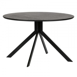 WOOOD Söögilaud Bruno D120 (must)