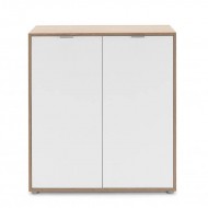 Kummut Riga (valge/sonoma tamm)