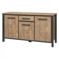 Puhvetkummut Lovina 159 cm (matt must/puit)