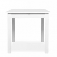 Pikendatav söögilaud Coburg 80-120 cm (valge)