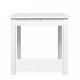 Pikendatav söögilaud Coburg 80-120 cm (valge)