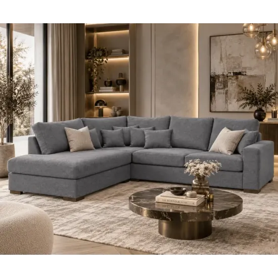 Loft nurgadiivan 300x243/110cm - ülipehme ja sügav nurgadiivan, VASAK