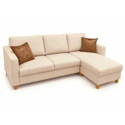 Nurgadiivanvoodi Linea Bloom 236x160cm (pesukastiga)